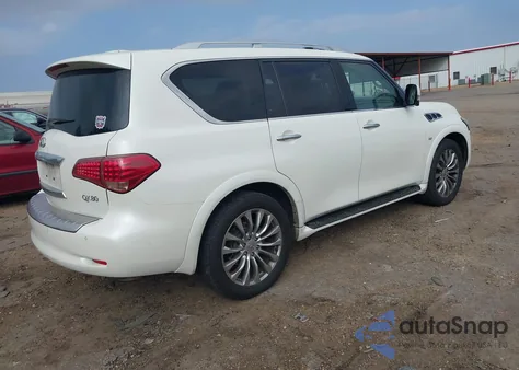 2017 Infiniti Qx80 z USA, uszkodzony, nr VIN JN8AZ2NF1H9640801